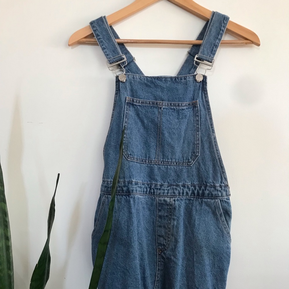 Jean Overalls Dress